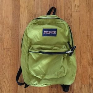 jansport backpack olive green
